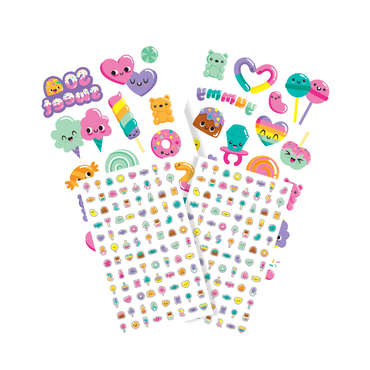 Ooly Tattoo-Palooza 176-028 Temporary Tattoos & Nail Stickers - Sweet Shop
