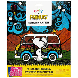 PEANUTS Scratch Art Kit