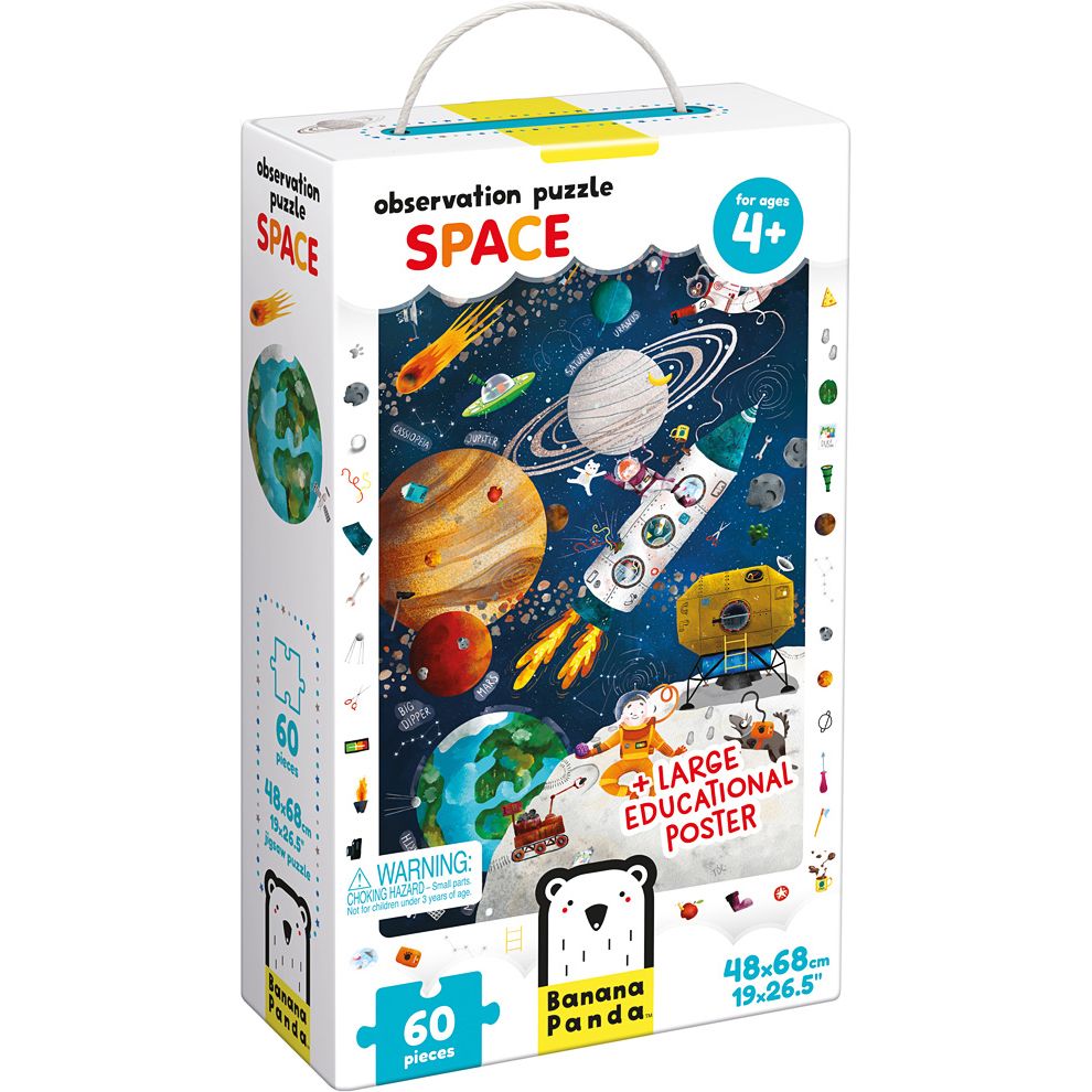 Observation Puzzle Space | 33666 | Banana Panda