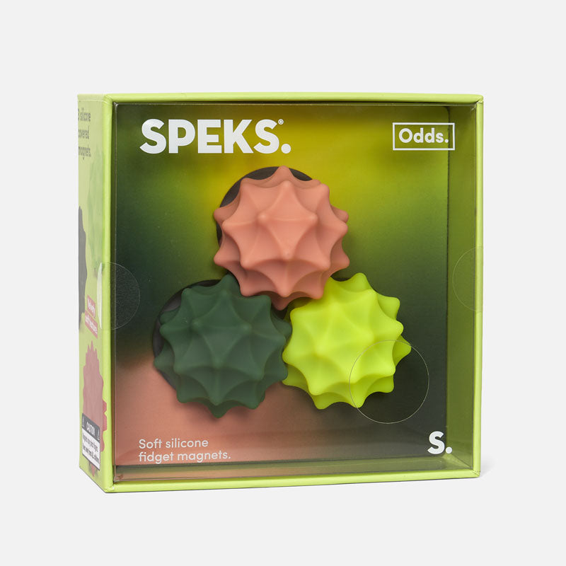 Speks Odds Silicone Magnets Green Spurs