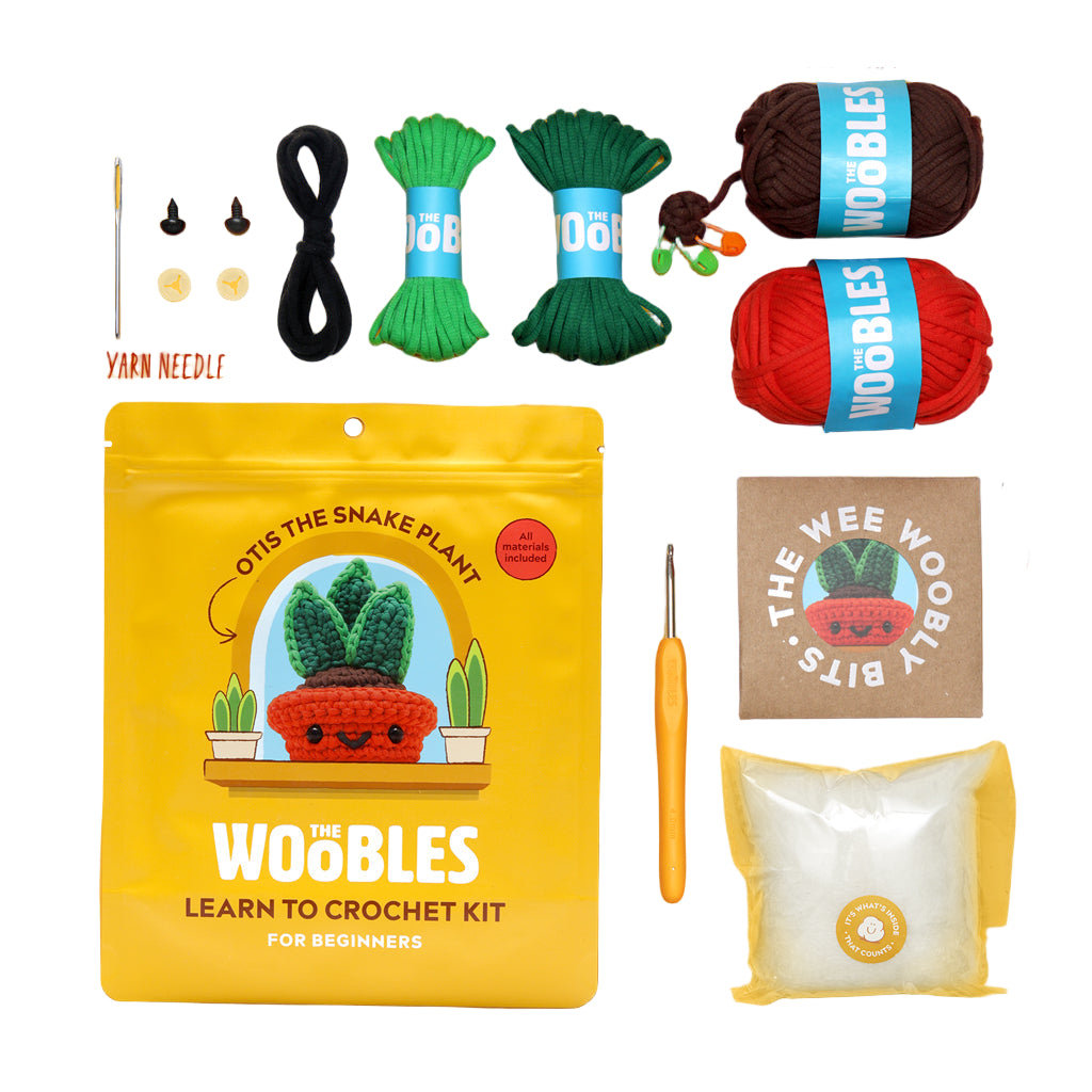 Woobles Otis the Snake Plant Crochet Kit