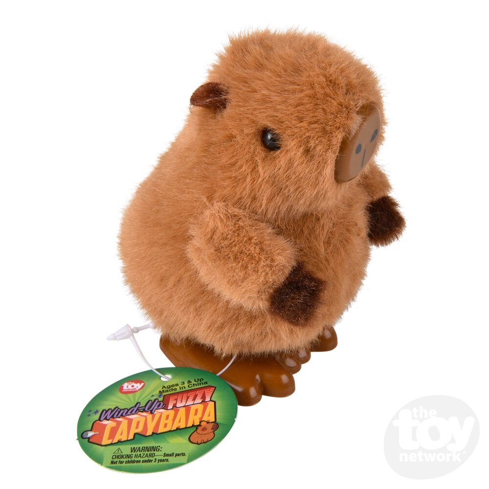 Toy Network Wind-up Fuzzy Capybara