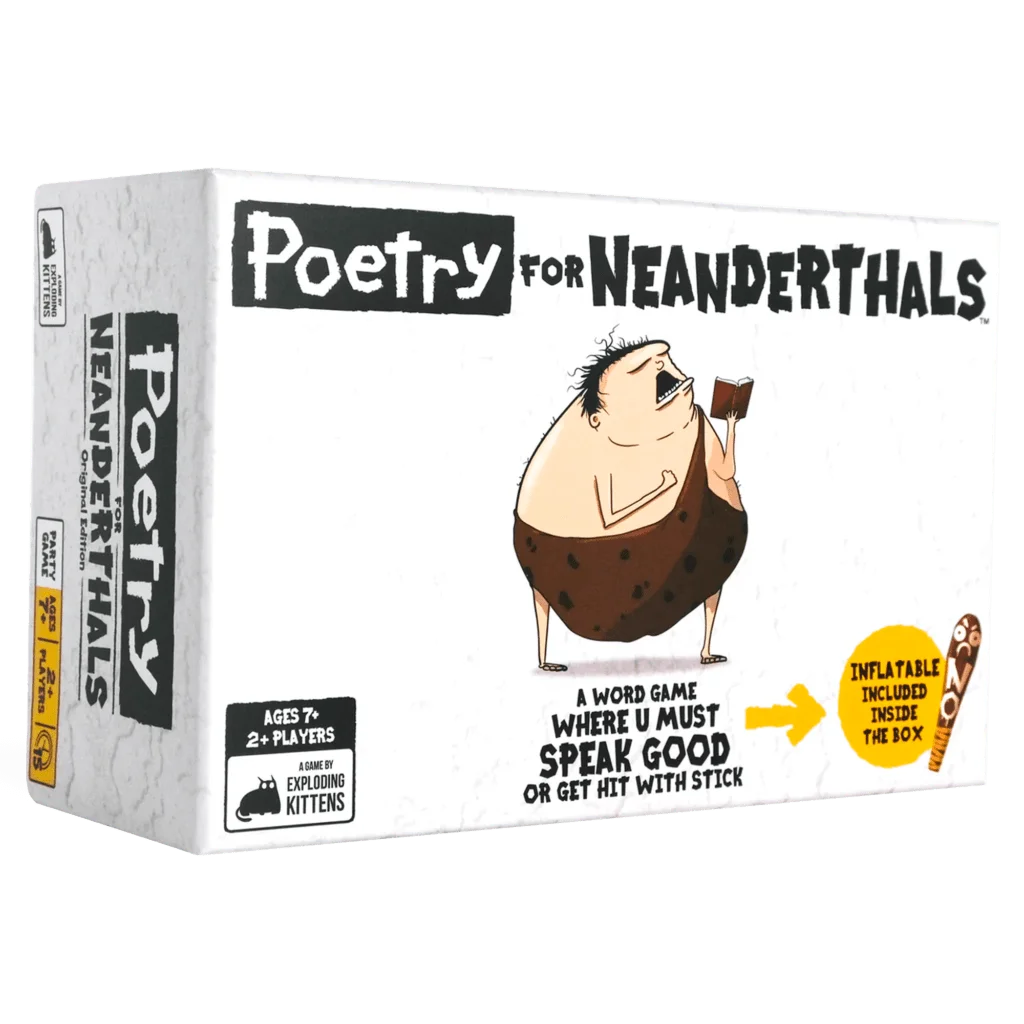 Asmodee Poetry for Neanderthals Games