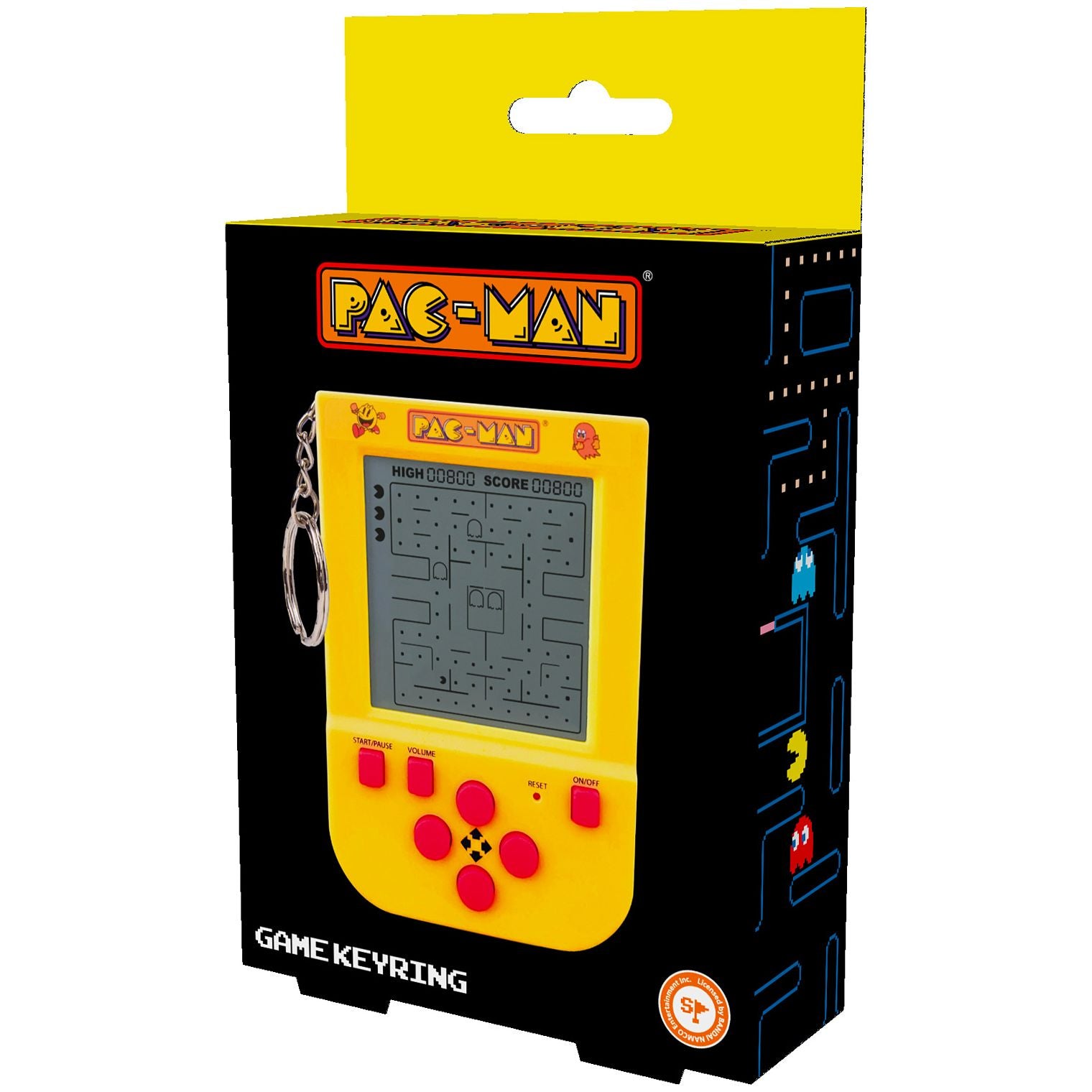 Pac-Man Keyring Arcade Game