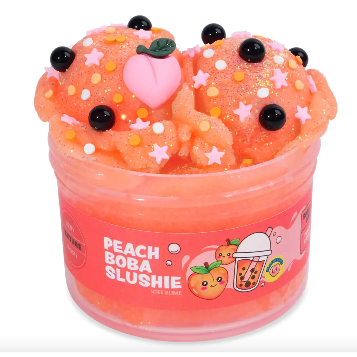 PeachyBbies 01-01-00001 Peach Boba Slushie