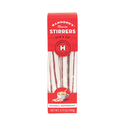 Hammonds Candy Co Natural Peppermint Cocoa Stirrers