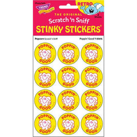Poppin' Good - Popcorn scent Retro Stinky Stickers