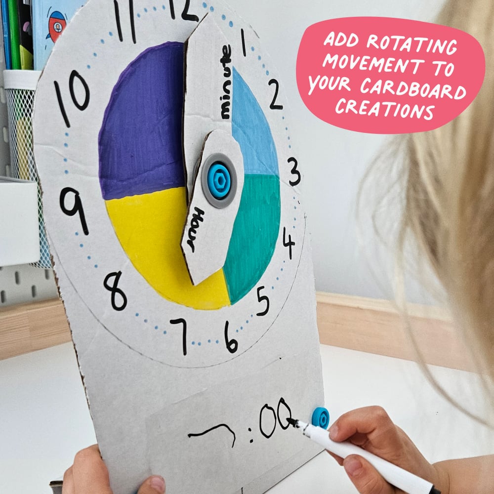 Makedo Cardboard Construction Roto-Ring 16PC