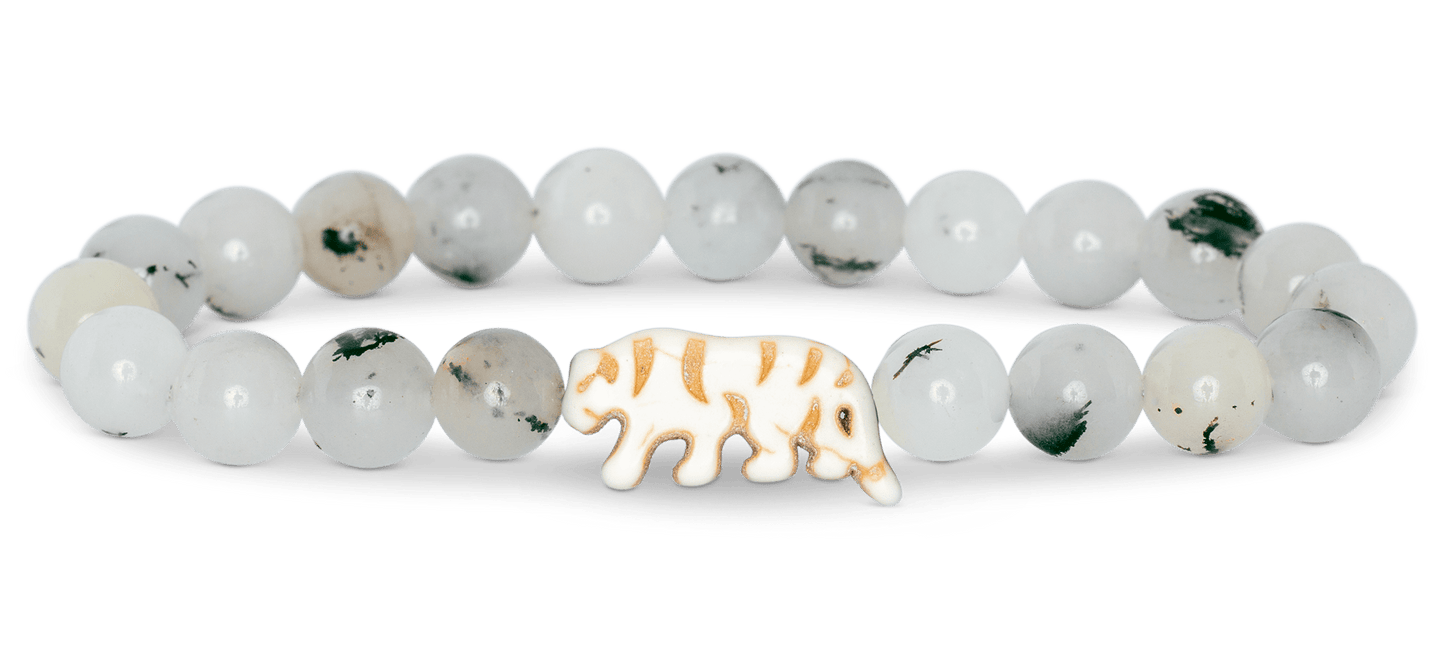 Fahlo Tiger Bracelet Siam Stone