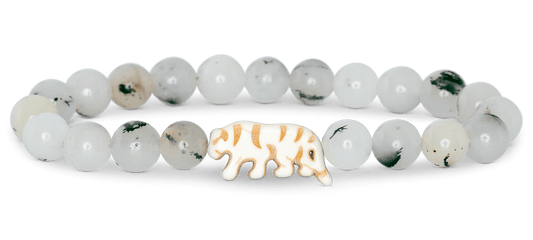 Fahlo Tiger Bracelet Siam Stone