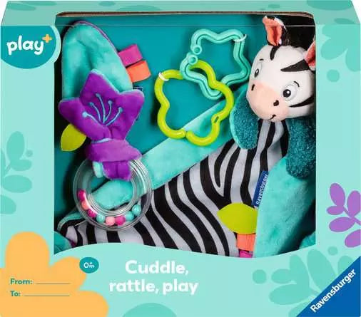 Ravensburger Play+ 12034107 My First Snuggle Friend: Zebra