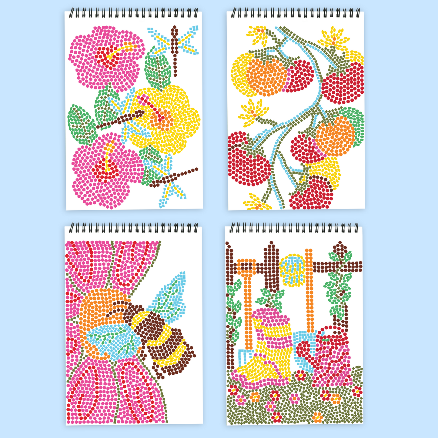 LifeLines FlowArt® - Stamp-By-Shape, Secret Garden