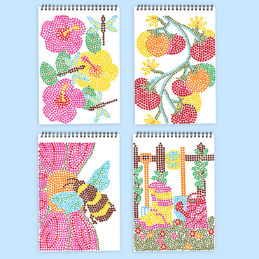 LifeLines FlowArt® - Stamp-By-Shape, Secret Garden