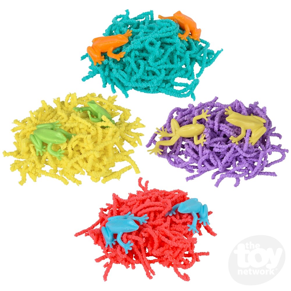 Toy Network 3.6" Wiggle Wormy Frog Putty (Random Color Assortment 1pc)