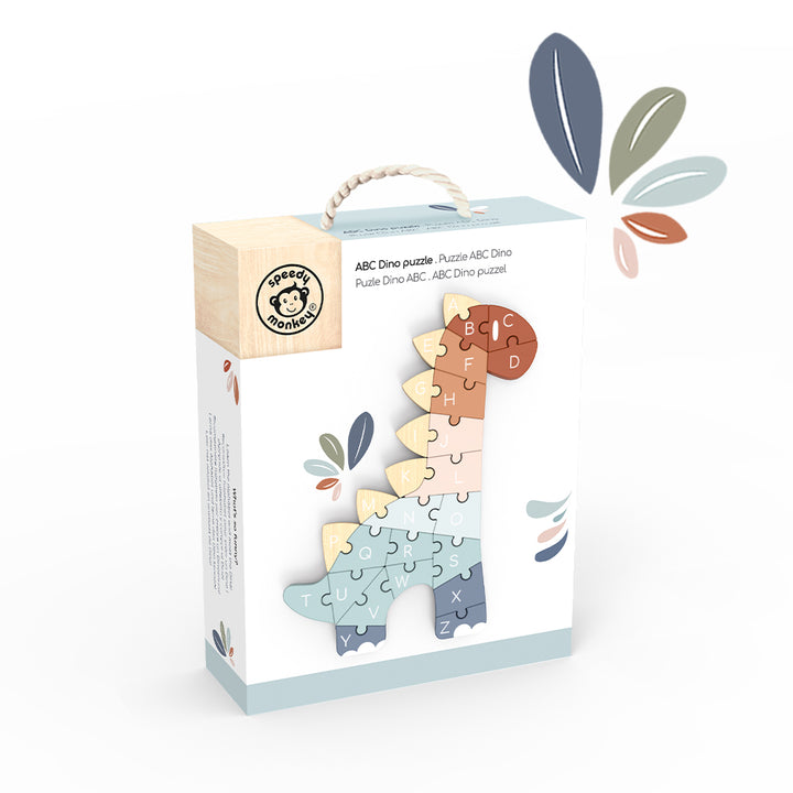 Speedy Monkey ABC Dino puzzle