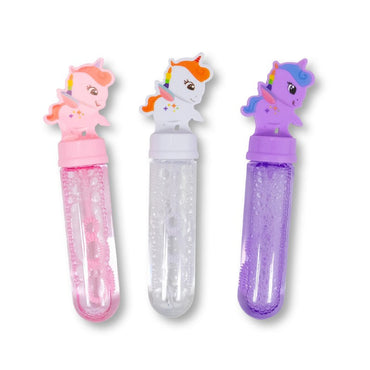 One For Fun 3PK UNICORN MINI BUBL WANDS