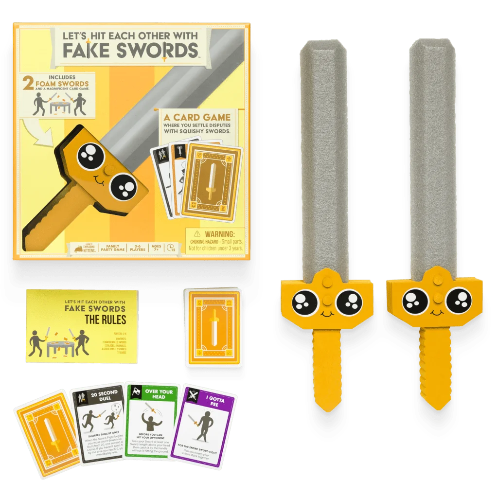 Asmodee Let’s Hit Each Other with Fake Swords