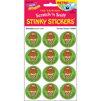 Scooper Dooper - Chocolate scent Retro Stinky Stickers