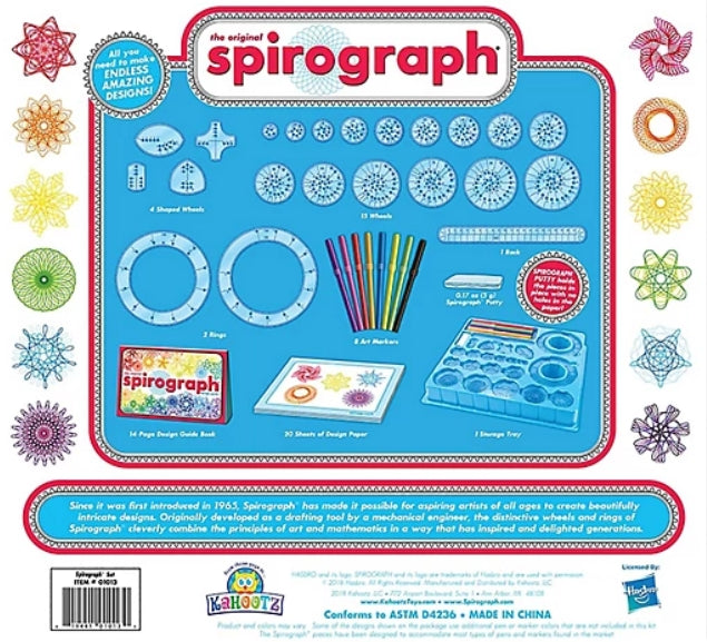 Spirograph Kit With Markers
