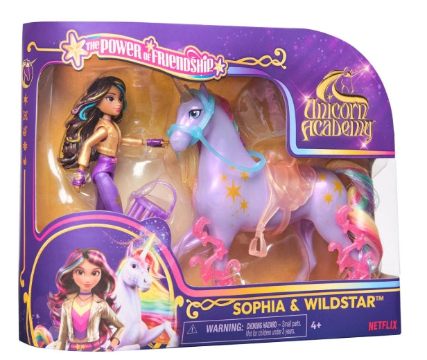 Spin Master Unicorn Academy, Sophia & Wildstar Power of Friendship Set
