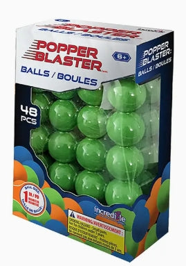Incredible Group Popper Blasters 48pc Refill Balls (Random Color Assortment)