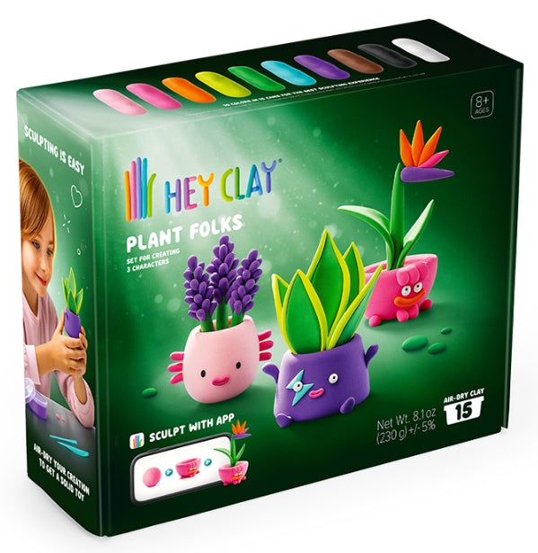 Fat Brain Toy Co Hey Clay Plant Folks