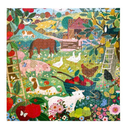 Eeboo English Pastures 1000 Piece Puzzle