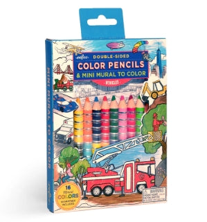 Eeboo PNCL BIG+MURAL VEHICLES
