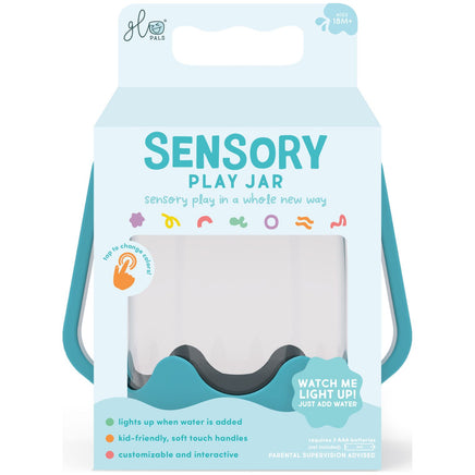 Sensory Play Jar (Blue) | glo pals | gpjarblue