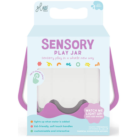 Sensory Play Jar (Purple) | glo pals |  gpjarpurple