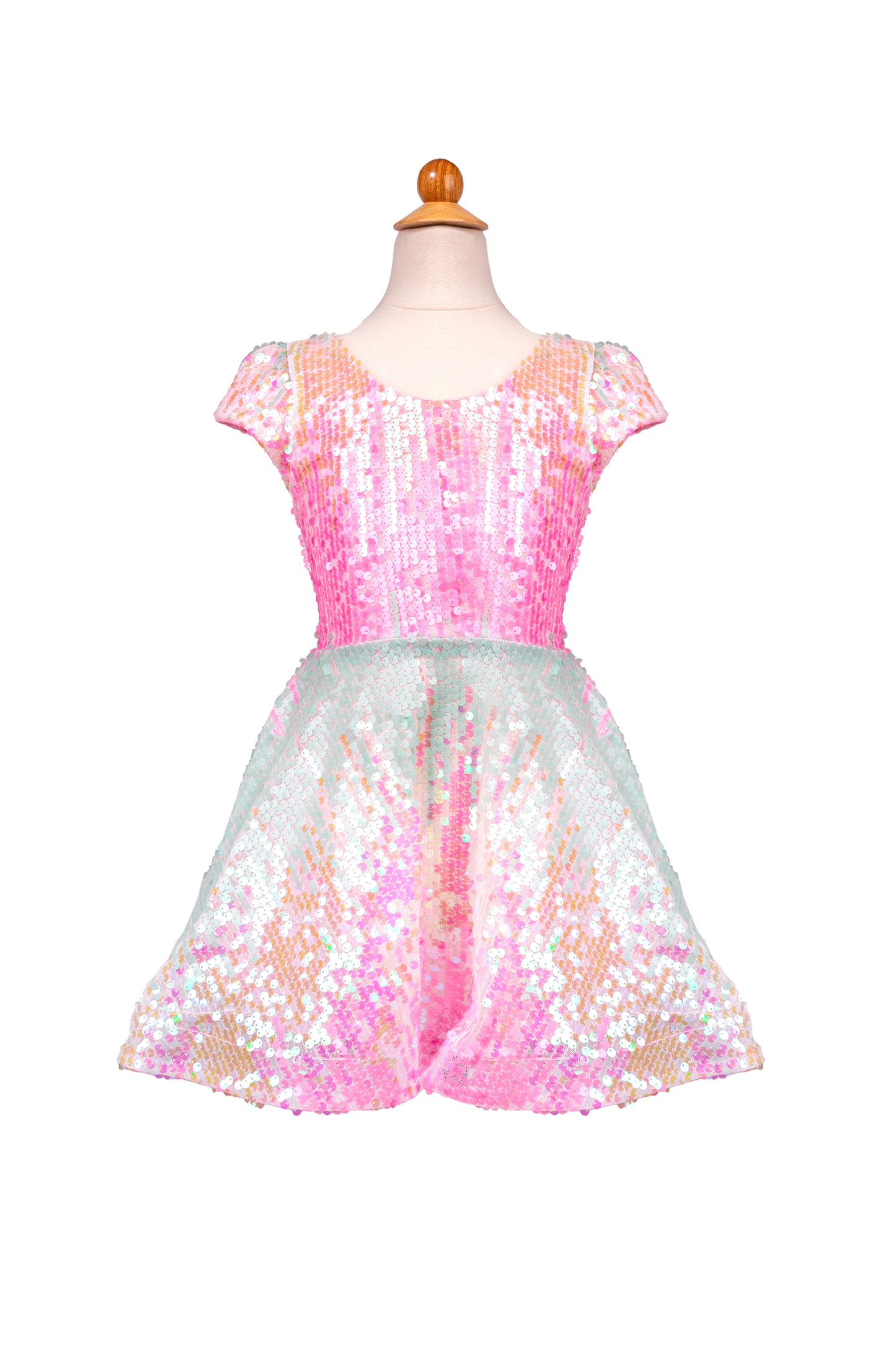 Great Pretenders Sorbet Swirl Skater Dress  Size 7-8