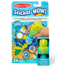 Sticker WOW! Activity Pad Set: Turtle | Melissa & Doug | 50691