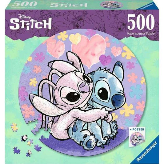 Stitch round puzzle | ravensburger