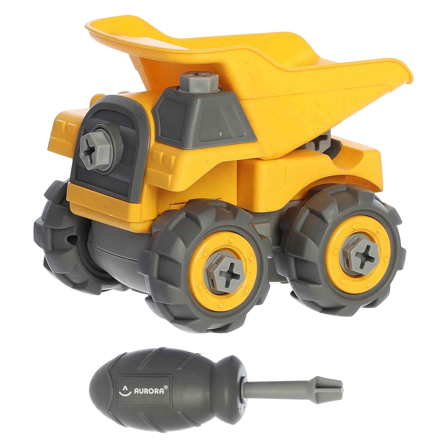 Aurora Plush® Toys - Wheatley™ - 8" Take-A-Part Dump Truck