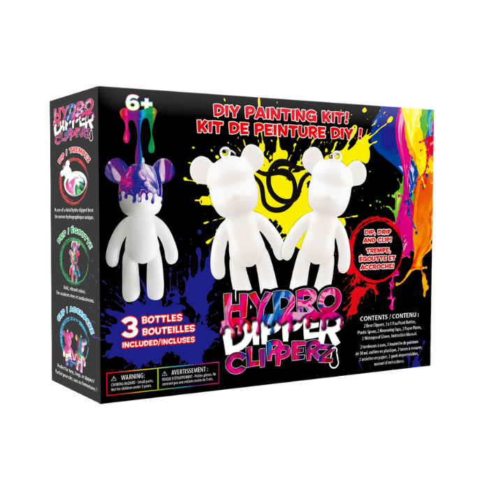 Incredible Group Hydro Dipperz 2 Pack Bears Keychains Kit