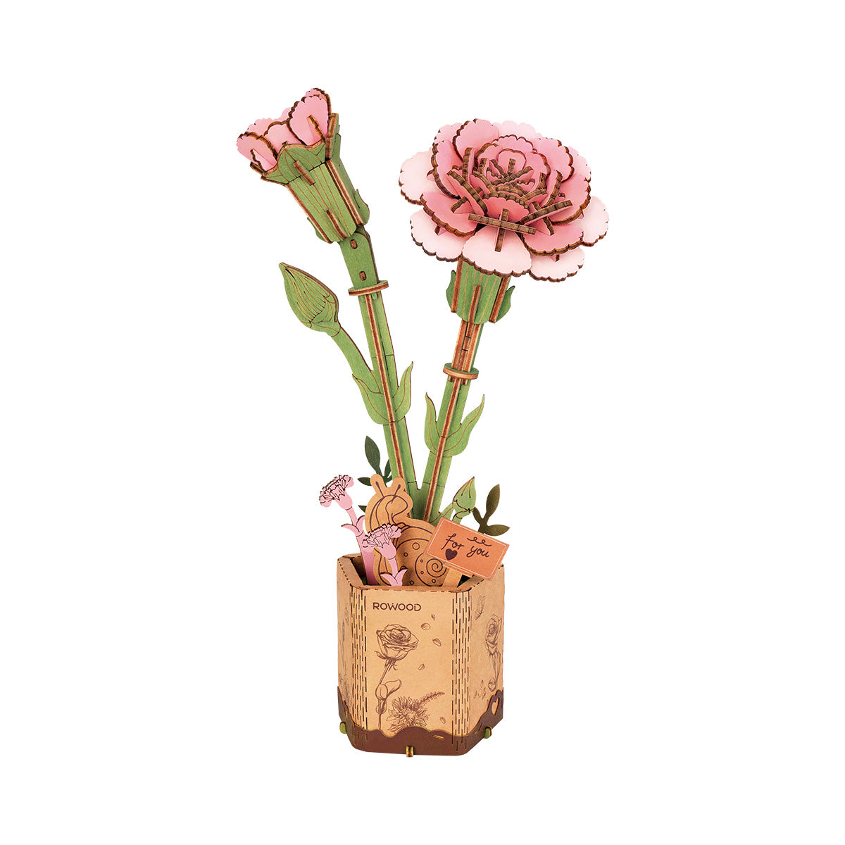 Robotime Pink Carnation