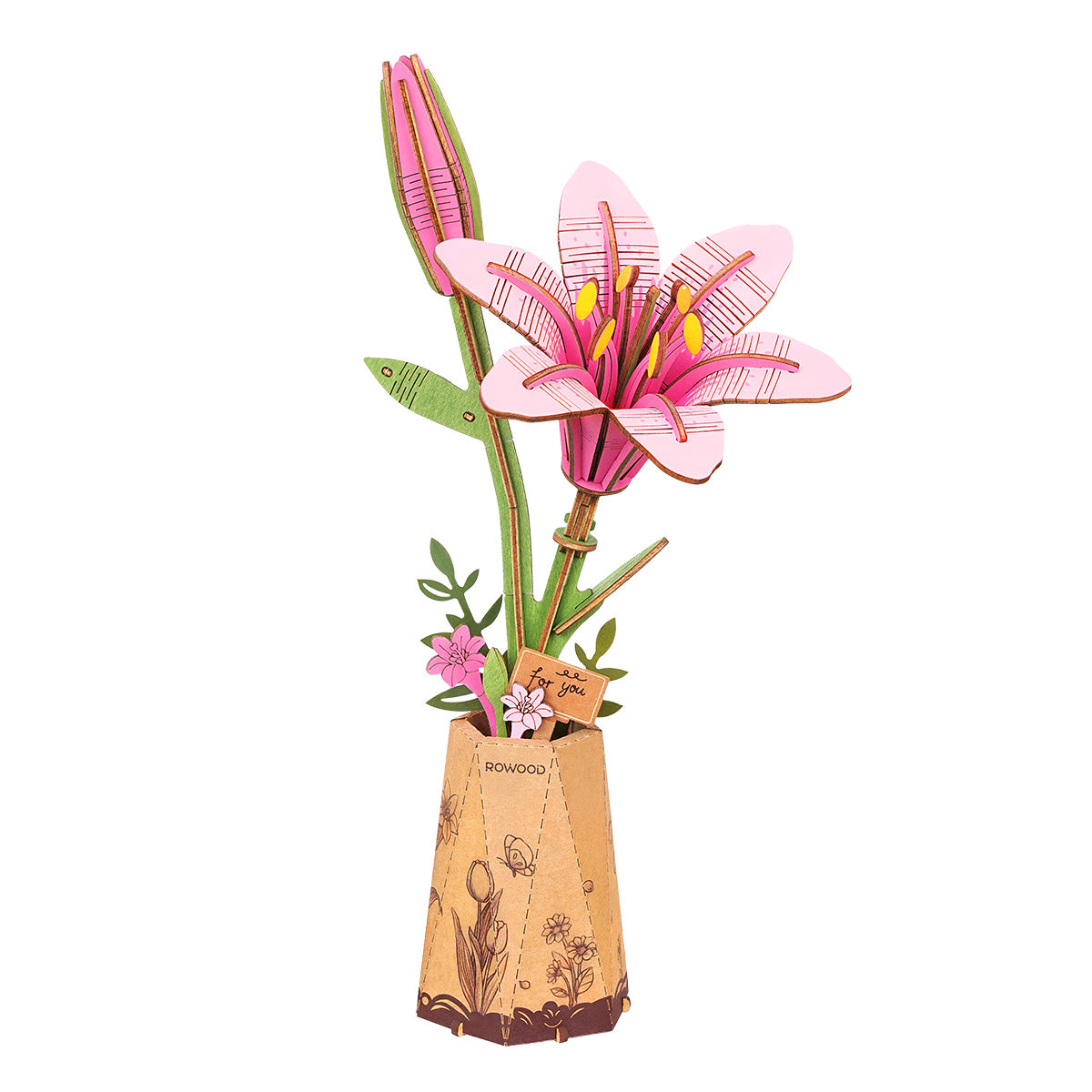Robotime Pink Lily