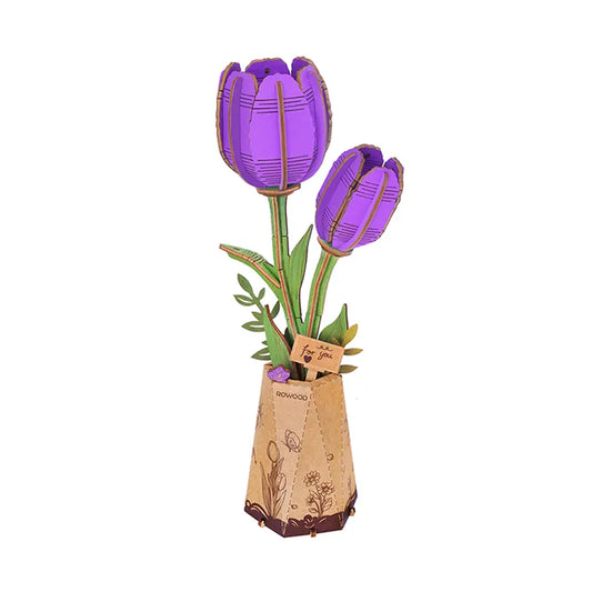 Robotime Purple Tulip