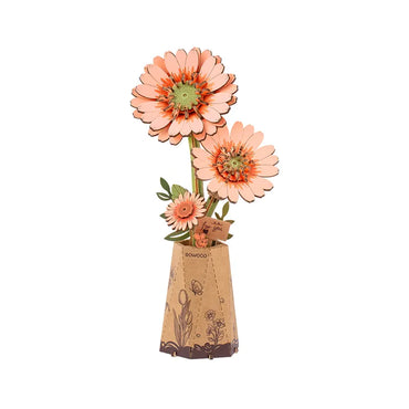 Robotime Light Orange Gerbera Daisy