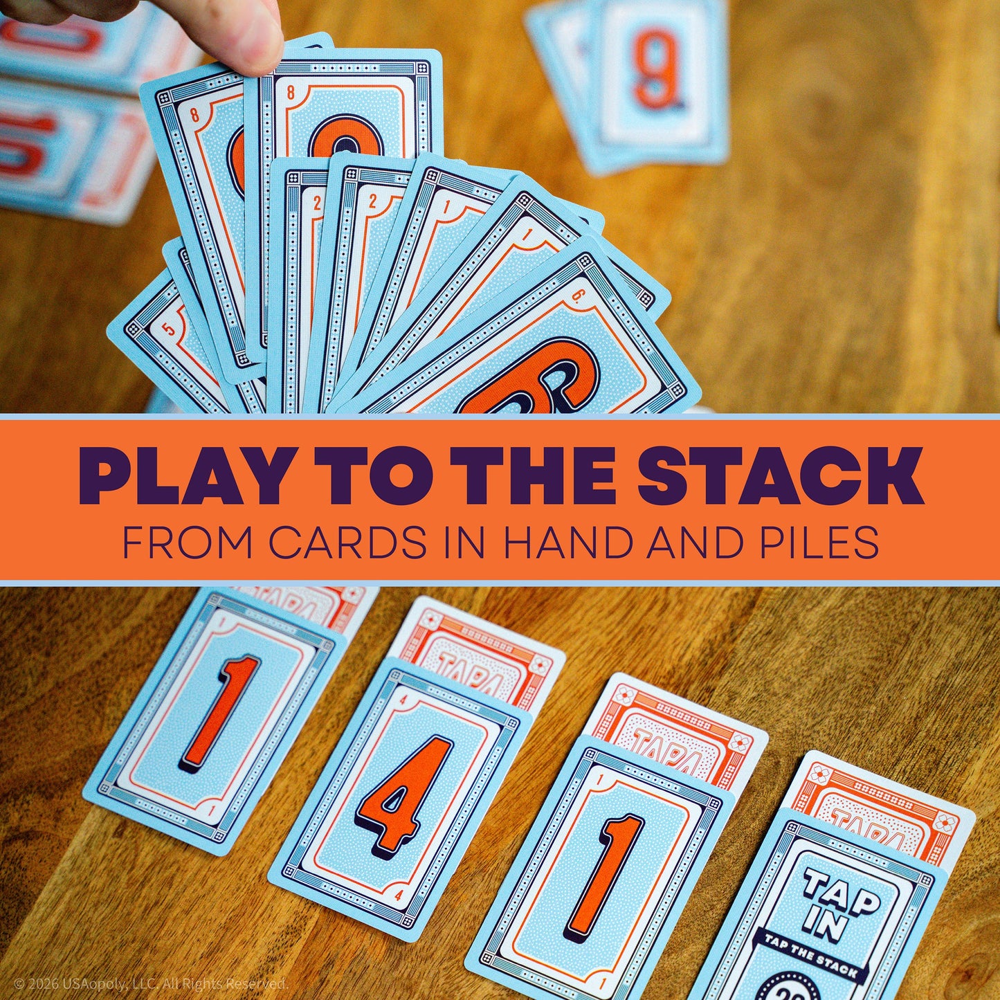 The Op Games Tap 4 Card Game
