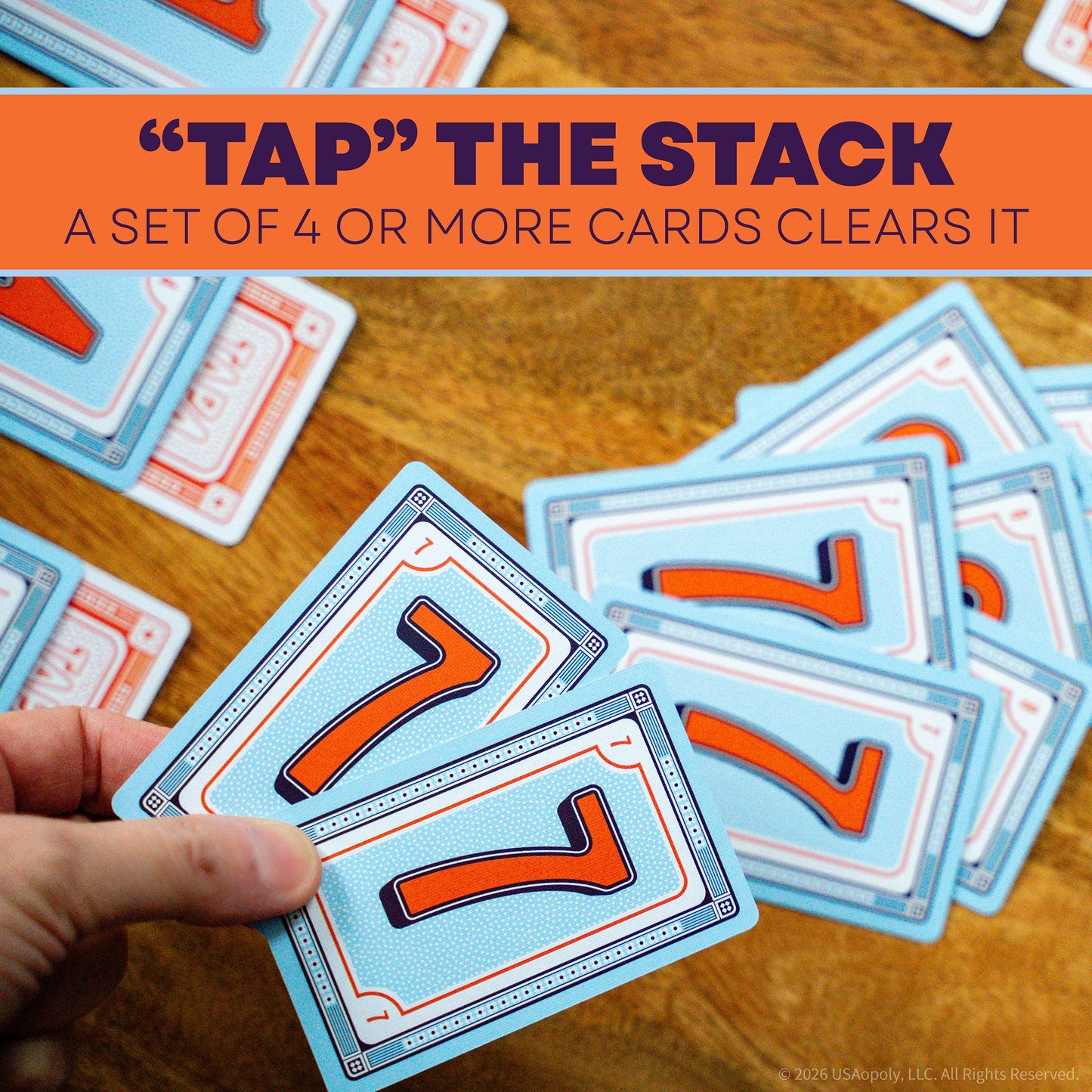 The Op Games Tap 4 Card Game