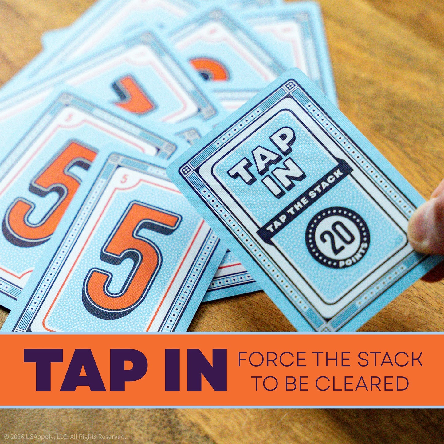 The Op Games Tap 4 Card Game