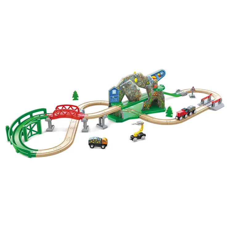 Hape Treasure Mountain Train Set