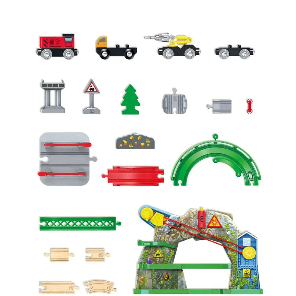 Hape Treasure Mountain Train Set