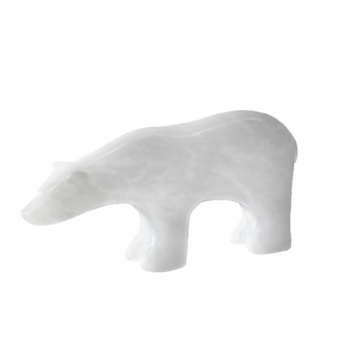 Studio Stone Creative Polar Bear Alabaster Carving Kit