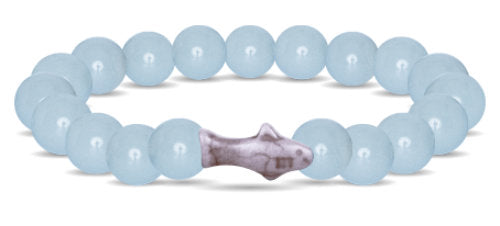 Fahlo Shark Bracelet Aqua Glow