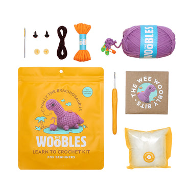 Woobles Wally the Brachiosaurus Crochet Kit
