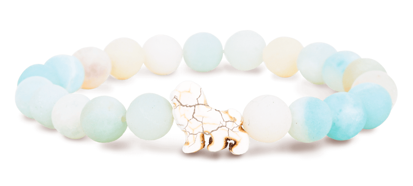 Fahlo The Excursion Bracelet Lion Sky Stone