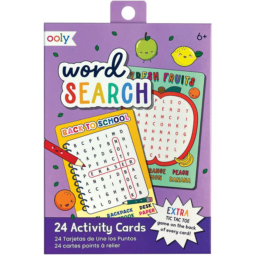 Word Search Activity Cards 118 291 Ooly TimbukToys