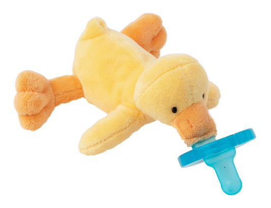 Aurora Plush WubbaNub® - Orange Duck